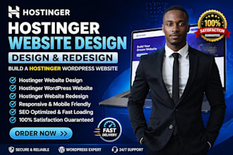 build a hostinger website design hostinger wordpress website hostinger redesign