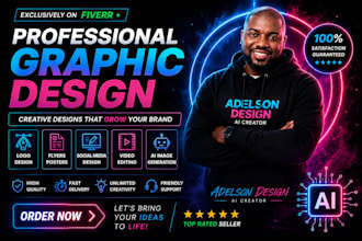 design professional social media posts and ai art