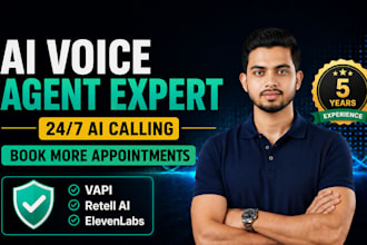 build ai voice agent, ai receptionist with vapi, retell ai