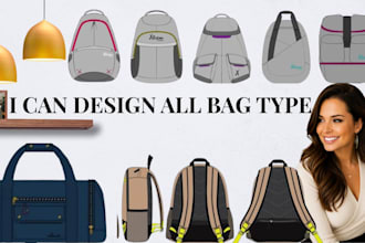 do bag tech pack for handbag backpack tote duffel, golf bag