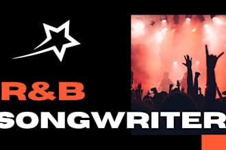 be your rnb songwriter and female vocalist for soulful, catchy songs