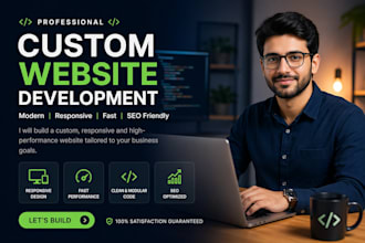 produce you a website with my quality web design and website development skills