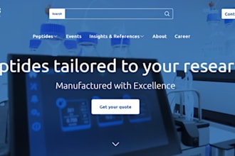 build fda compliant peptide website, research peptide store with secure checkout