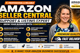 provide amazon seller central support product listing safety document formatting