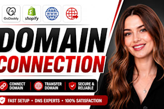 connect domain to squarespace website, godaddy, replit, fix email