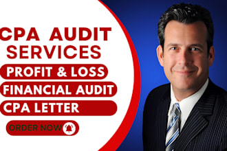 do CPA financials audit and prepare financial statement