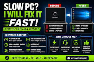 fix your slow PC and optimize performance