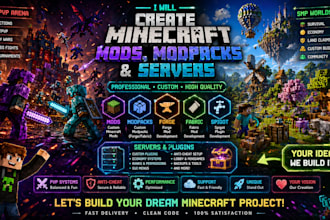 fix create minecraft modcraft mod modpack forge fabric spigot server plugin pvp