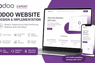 do and implement odoo modules erp migrate wordpress odoo website odoo developer