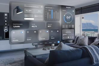 develop gesture control app, ai based app, gesture based app, smart home app