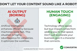 humanize your ai content professionally