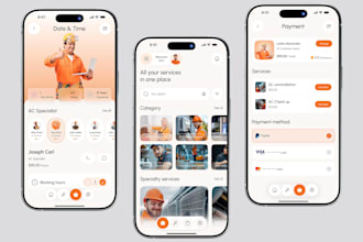 develop on demand app, multi service provider mobile app, ai driven handyman app