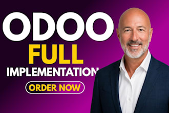 setup odoo erp accounting, bookkeeping, inventory, CRM, data migration, odoo erp