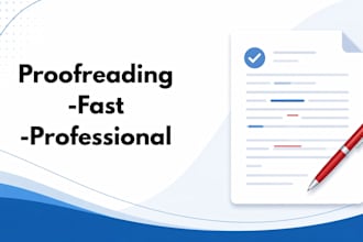 proofread and edit english or spanish documents