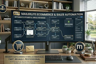 integrate mailerlite with ecommerce store and automate sales