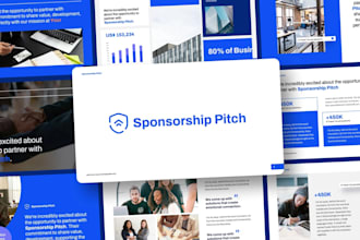 create branded sponsorship deck sponsorship proposal powerpoint presentation