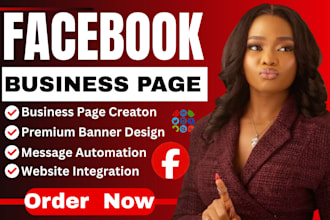 create and setup facebook business page