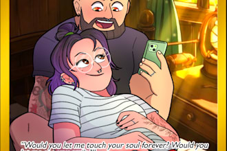 create a custom trading card illustration