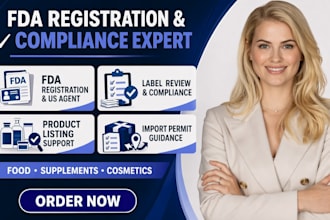fda registration fda label review fda 510k submission fda compliance be us agent