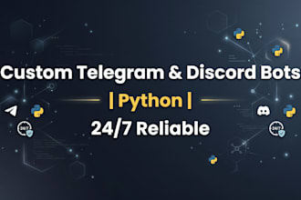 build a custom telegram in python