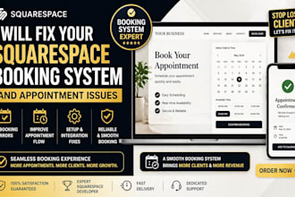 fix your squarespace booking system and appointment issues