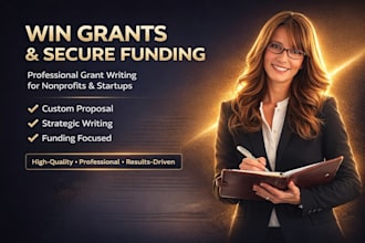 write a winning grant proposal to help your nonprofit or startup secure funding