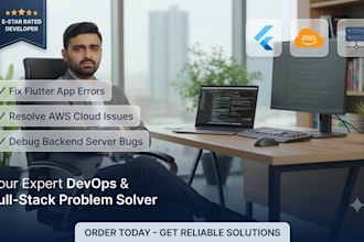 fix flutter app errors, aws cloud issues and backend server bugs