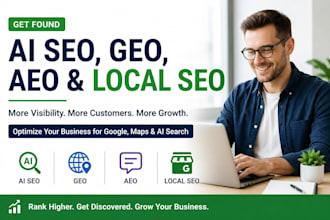 do ai SEO, GEO, aeo optimization for local business