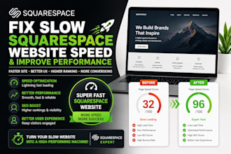 fix slow squarespace website speed and improve performance