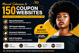 submit coupon codes manually to 150 popular website coupon code submission