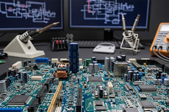 design pcb, hardware development, and embedded system circuit design