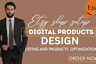setup etsy shop  etsy management etsy description etsy product seo etsy mockup