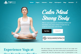 redesign squarespace website design migrate edit update square space redesign
