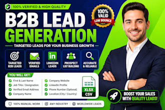 generate qualified b2b leads and build targeted email lists