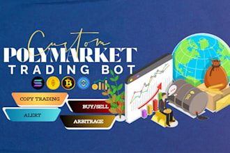polymarket bot, telegram trading bot, copy trading bot, arbitrage, buy,bot alert