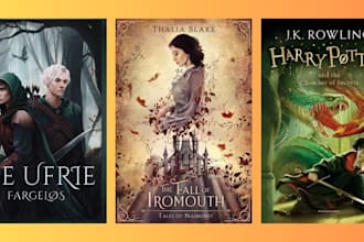 be your book cover designer for fantasy book, novel cover, ebook, amazon kdp