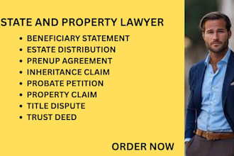 assist with probate, trusts, prenups, property claims, and inheritance matters