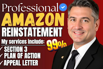 professional amazon poa appeal to reinstate account fix section 3 suspension