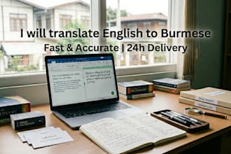 translate english to burmese manually