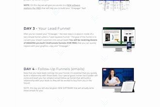 design your funnel layout