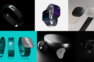 design wearable device product smart wearable enclosure lot wearable prototype