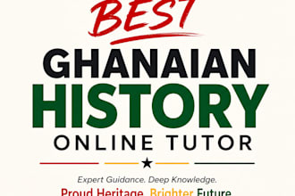 teach ghana history and give live news about ghana