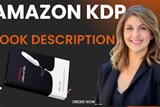 write a compelling book description or blurb for amazon KDP