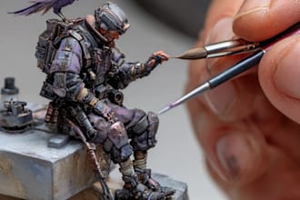 paint your warhammer models using pro miniature painting