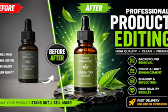 edit and enhance your product images for ecommerce and ads