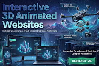 build 3d interactive website using threejs webgl gsap and spline 3d
