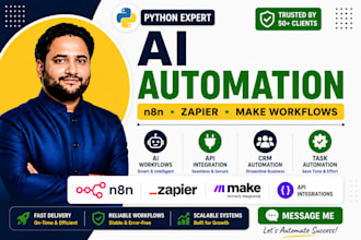 do ai automation, n8n and zapier workflows
