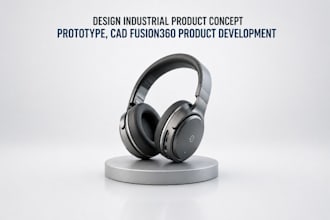 design product concept prototype, cad fusion360 product development