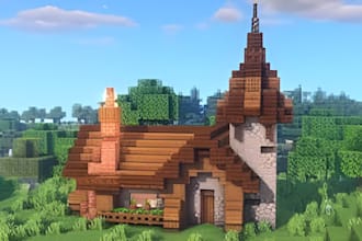 create a custom minecraft builds castle village houses cities servers mod