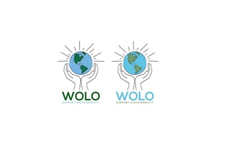 create encourage sustainability practices logo